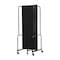 National Public Seating NPS Room Divider, 6' Height, 3 Sections, Black RDB6-3PT10 - alternate 2